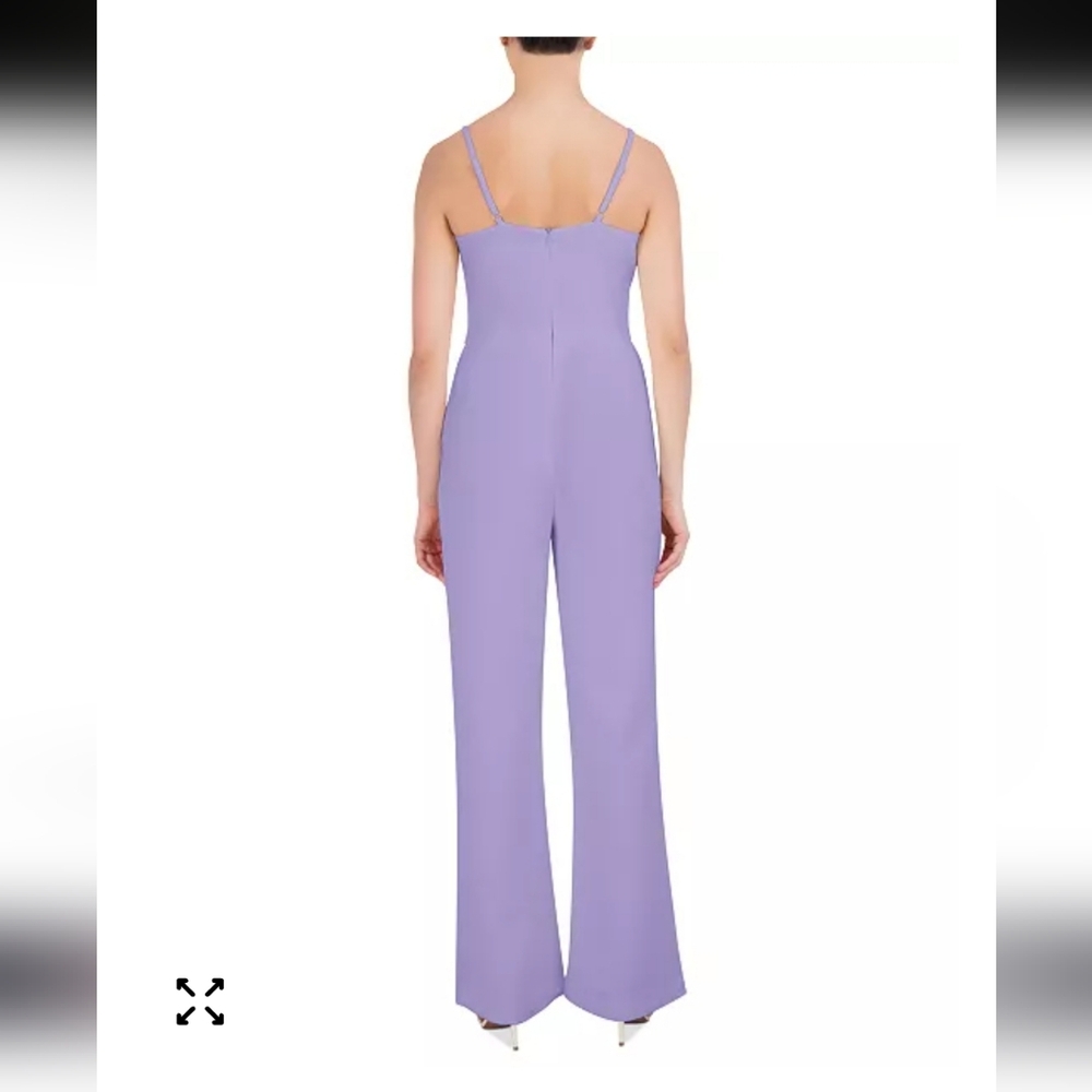BCBG New York Sweetheart Neckline Lavender Pantsyit NWT Size 4 $148 - Picture 2 of 5